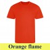 JC001 COOL T - Unisex környakú póló szublimáláshoz orange flame